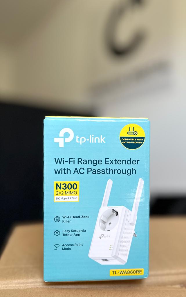 Extensor sinal Wi-fi | Tp-Link N300 C/tomada